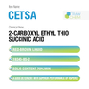 CETSA 70% 2-Carboxyl Ethyl Thio Succinic Acid