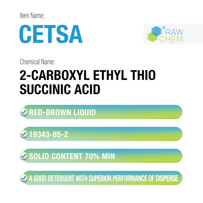 CETSA 70% 2-Carboxyl Ethyl Thio Succinic Acid