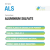 ALS Series Aluminium Sulfate Dehydrate