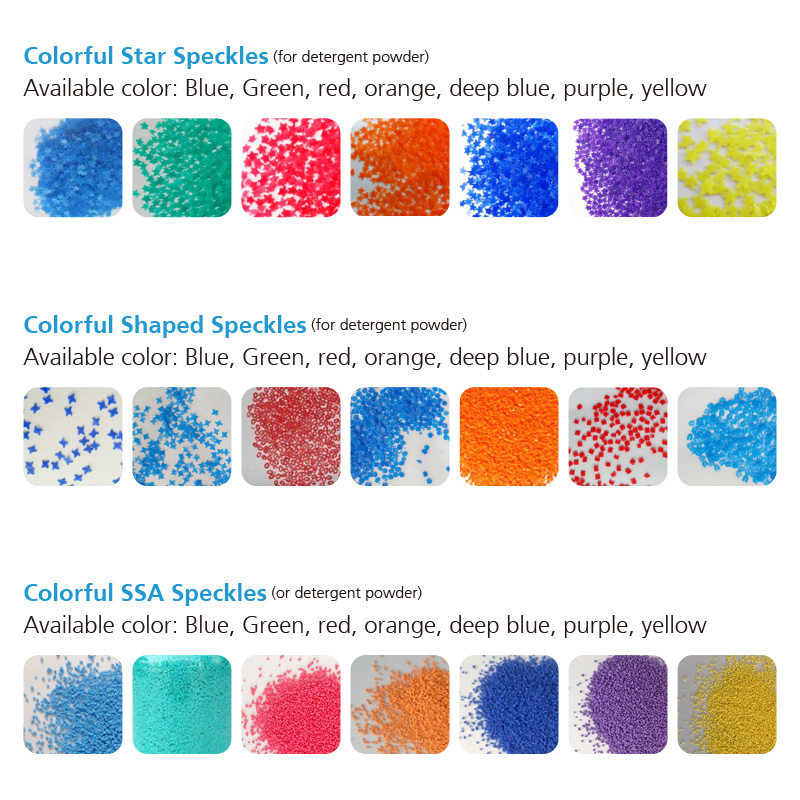 SPK Series Sodium Sulphate Colorful Speckles