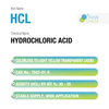 HCL Series Hydrochloric Acid