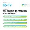 CS-12 Series 2,2,4-Trimethyl-1,3-Pentanediol Monoisobutyrate