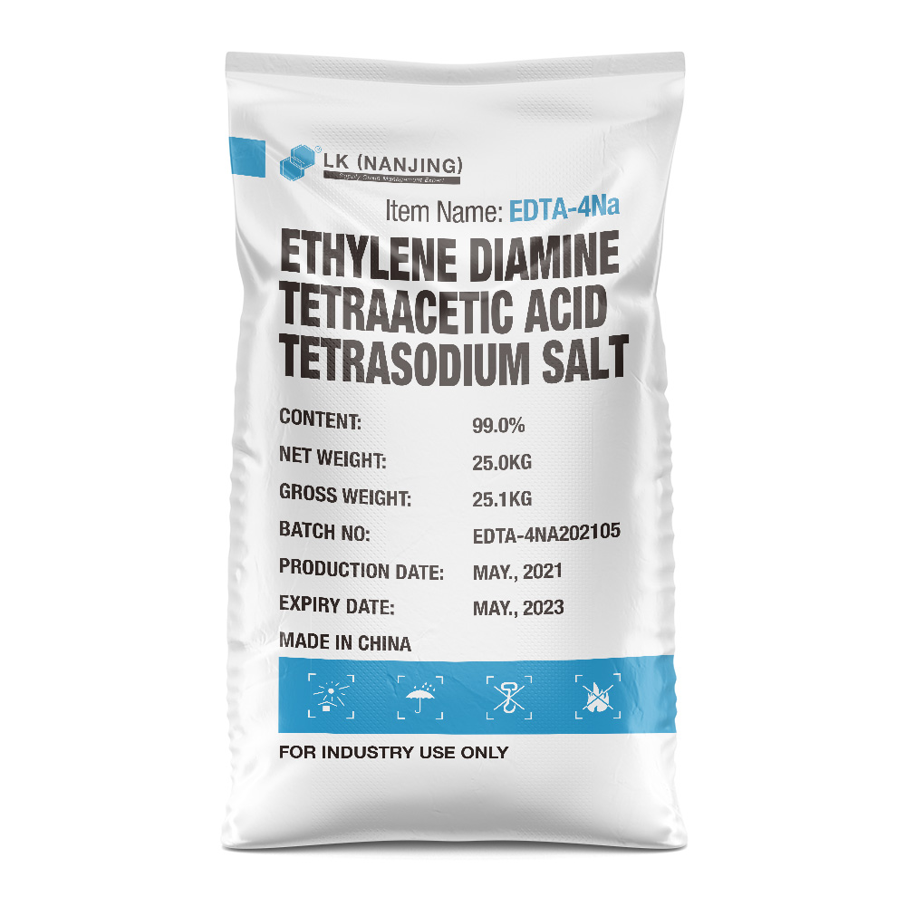 Ethylene Diamine Tetraacetic Acid Tetrosodium Salt 99% EDTA-4Na