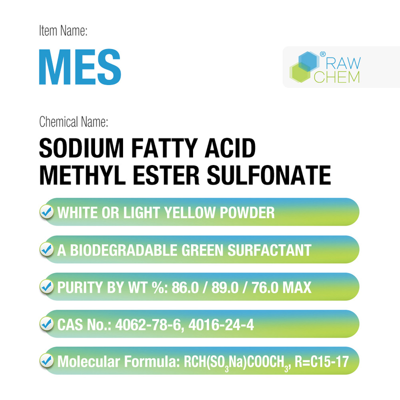 MES Series Sodium Fatty Acid Methyl Ester Sulfonate for Liquid Detergent