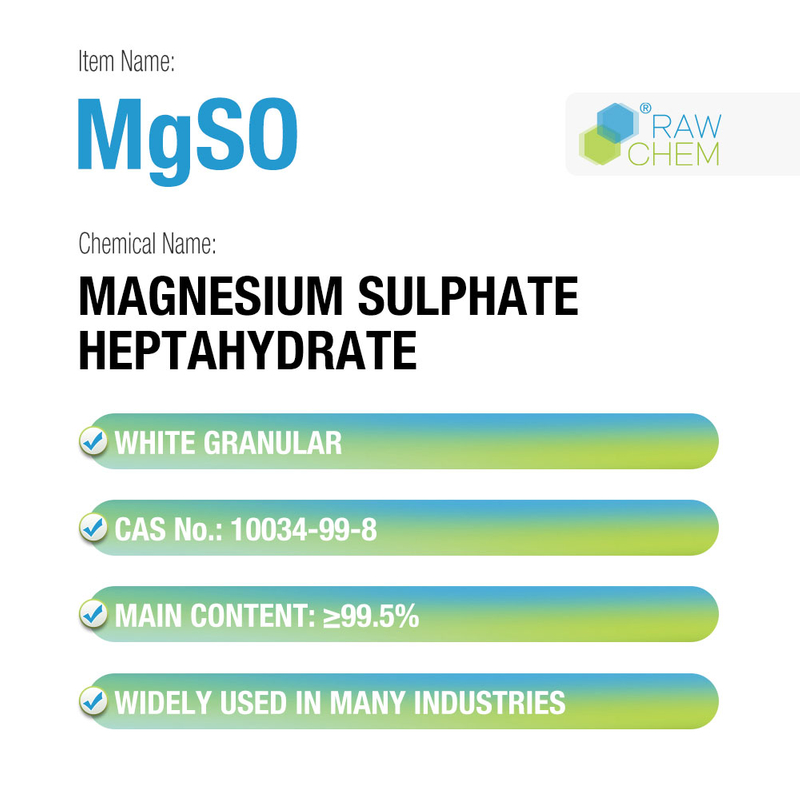 MgSO 99.5% Magnesium Sulphate Heptahydrate